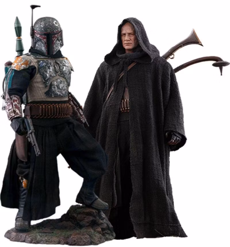 Star Wars Action Figure 2-Pack 1/6 Boba Fett Deluxe (The Mandalorian) 30 cm Hot Toys