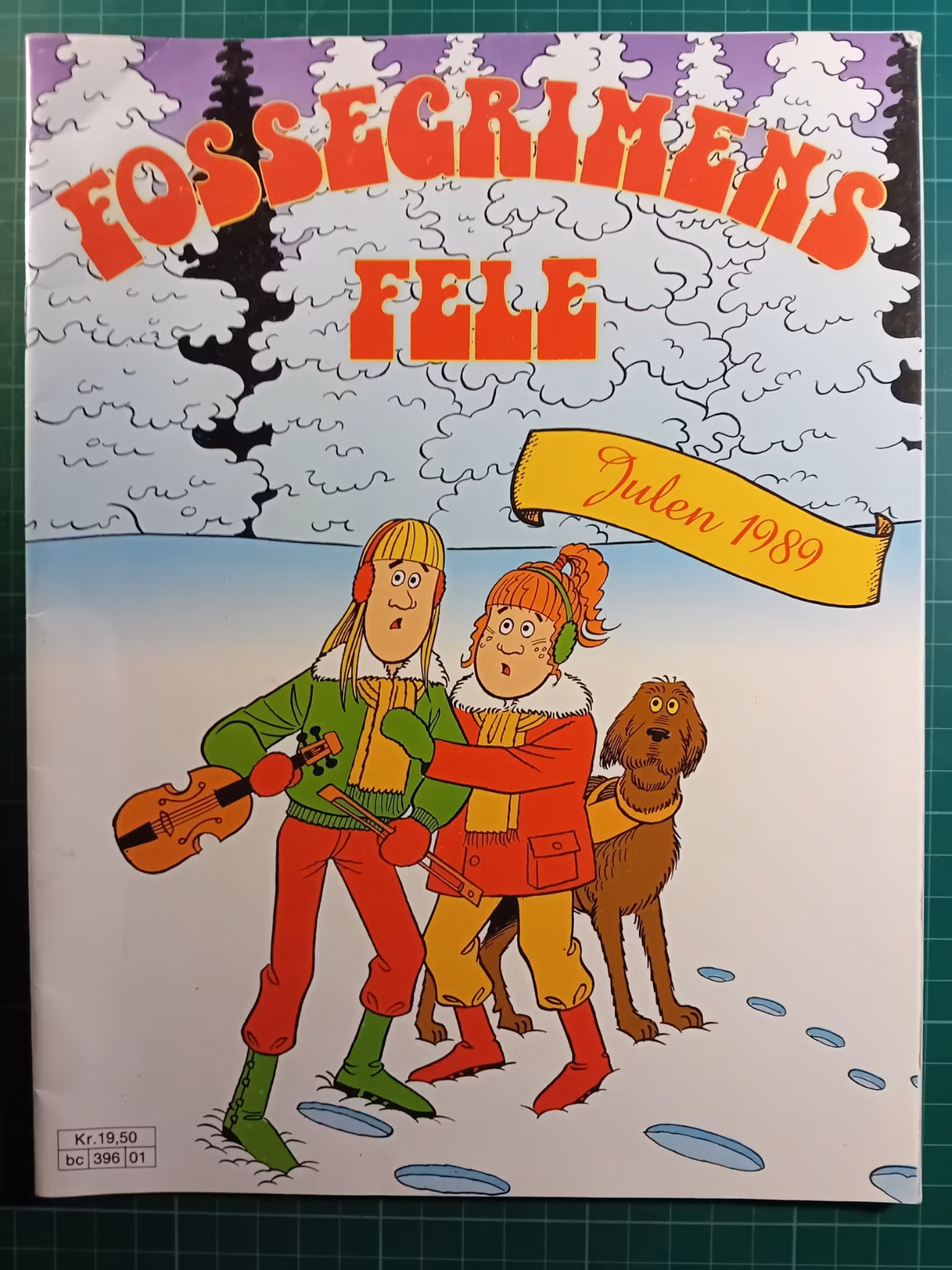 Fossegrimmens fele Julen 1989