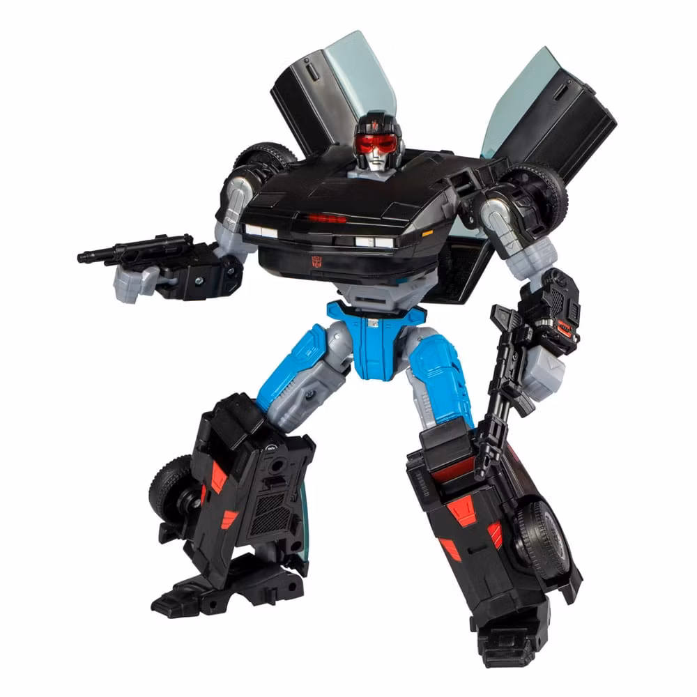 Transformers x Knight Rider Action Figure Autobot Agent Knight 16 cm (med lys og lyd)