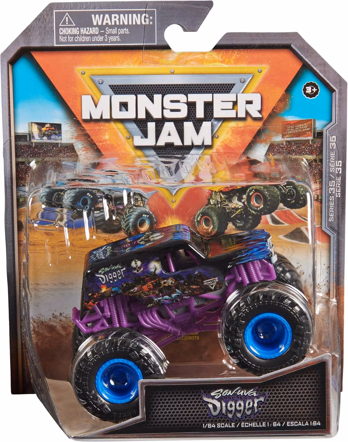 Monster Jam 1:64 Single Pack Son Uva Digger