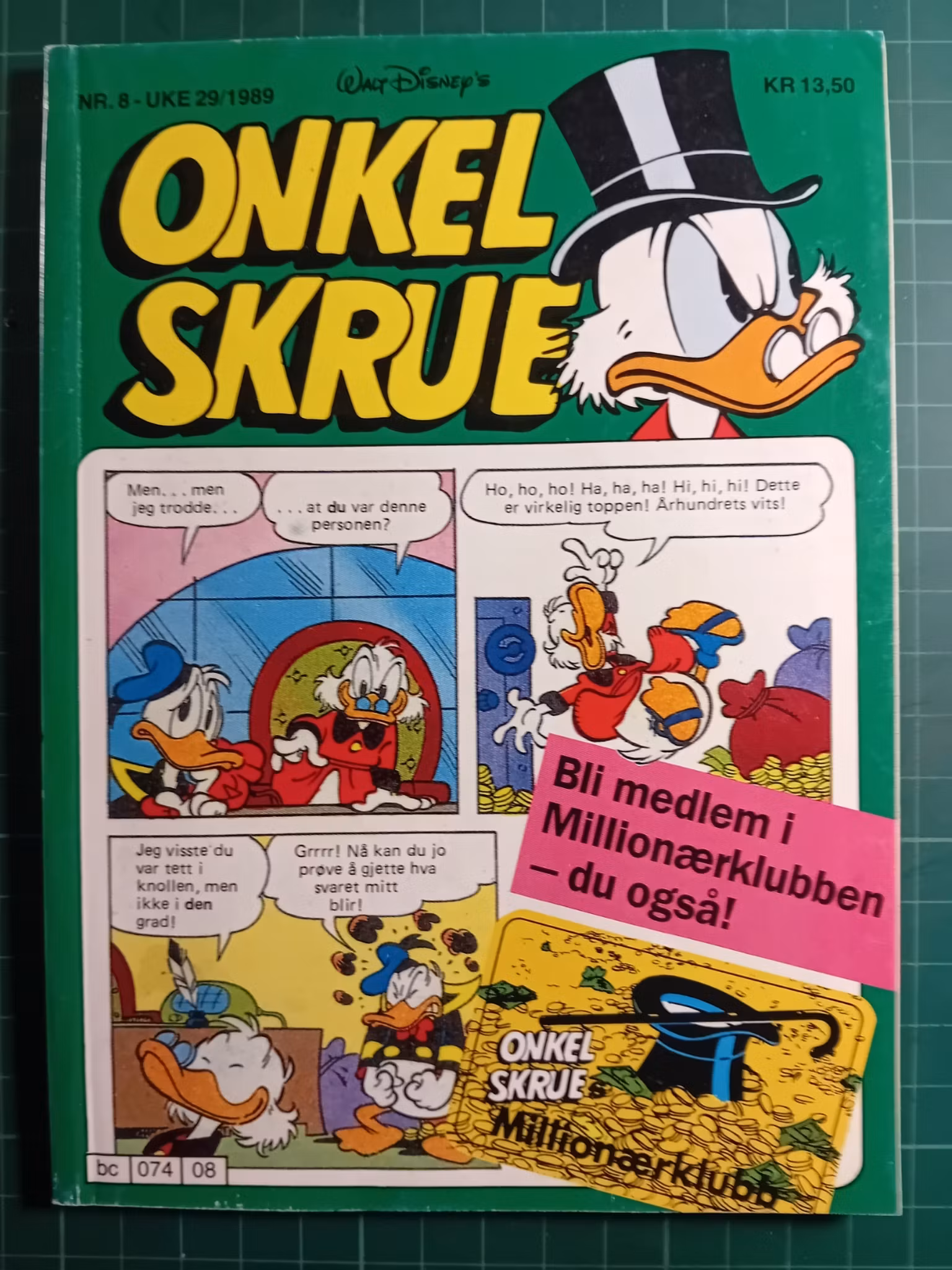 Onkel Skrue 1989 - 08