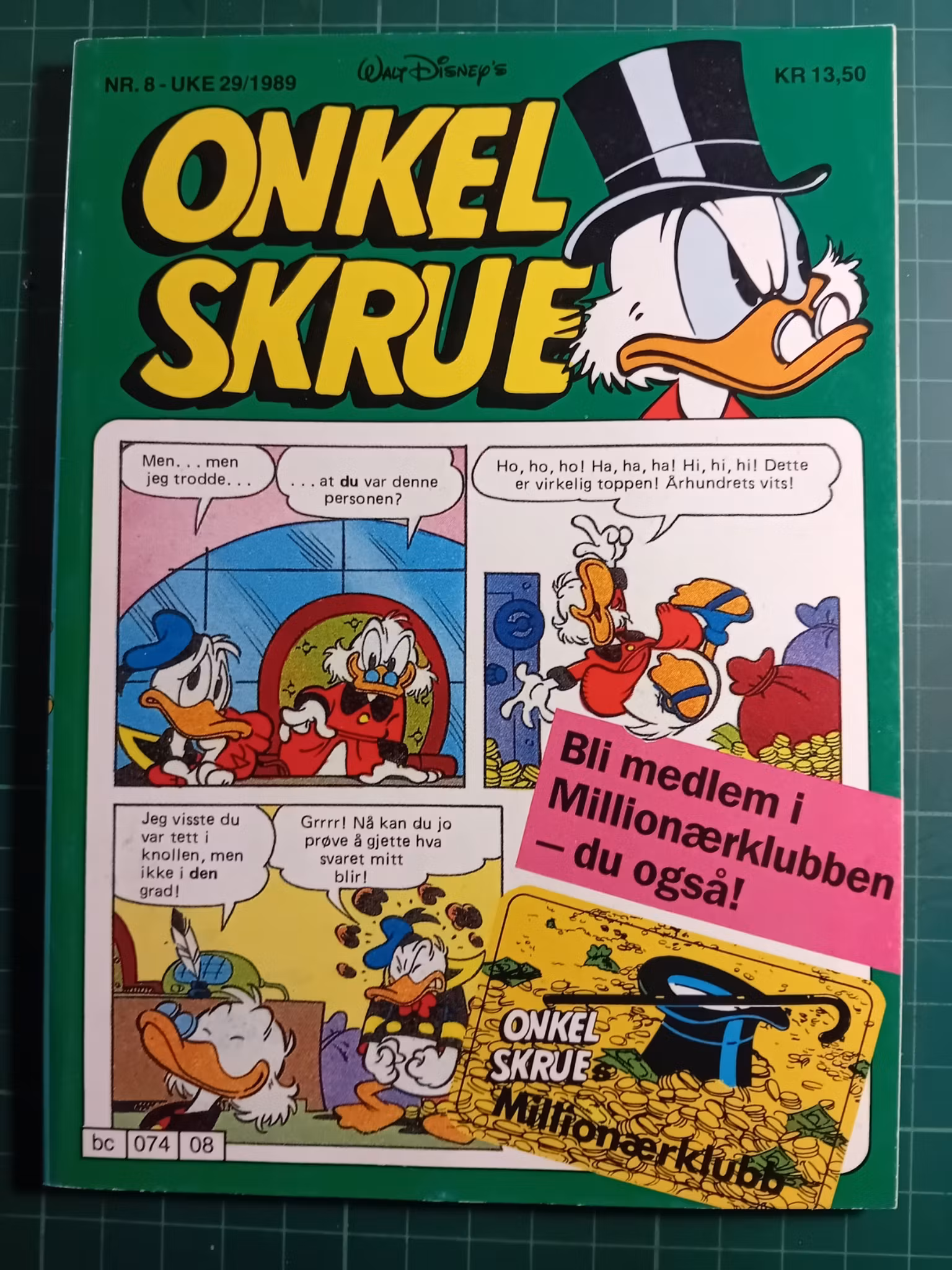 Onkel Skrue 1989 - 08