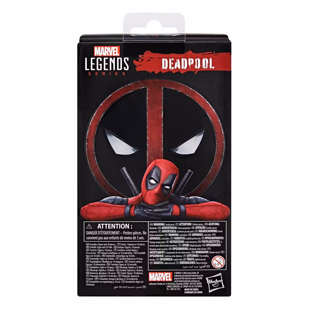 Deadpool Legacy Collection Marvel Legends Action Figure Deadpool 15 cm