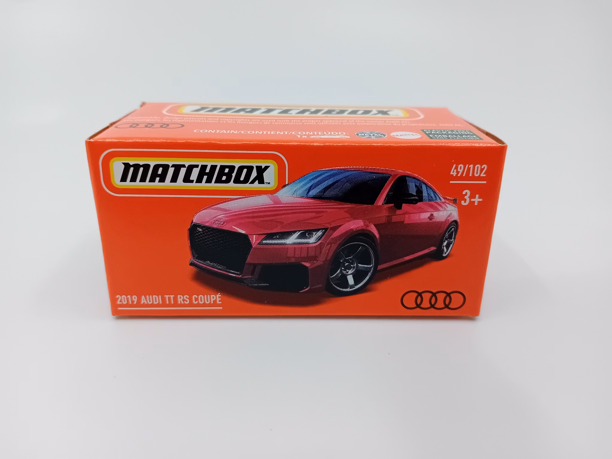 Audi TT RS Coupe 2019 rød