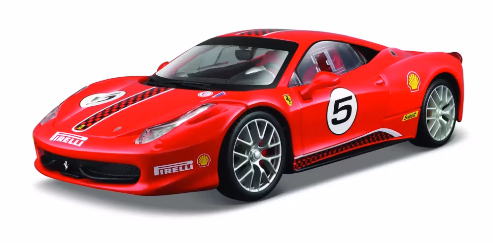 Ferrari 458 Challenge 1:24 Rød
