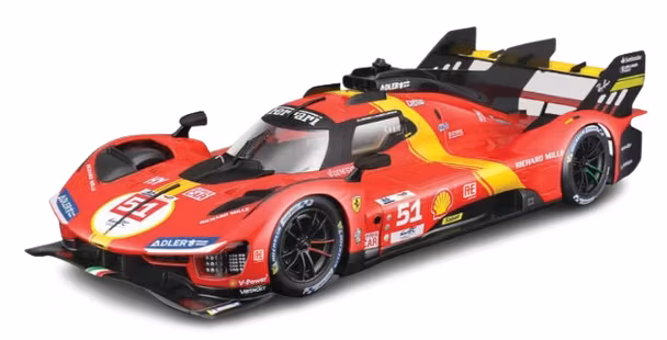 Ferrari Racing 499p Le Mans Hypercar 1:18