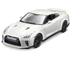Nissan Gt-R 2017 1:24 Hvit
