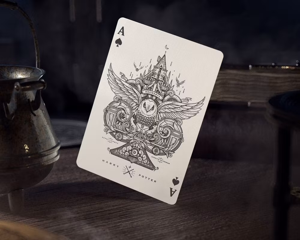 Kortstokk Harry Potter Blå utgave