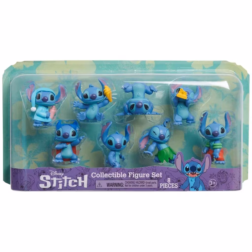 Stitch Mini figurer 8 Pack 5 cm