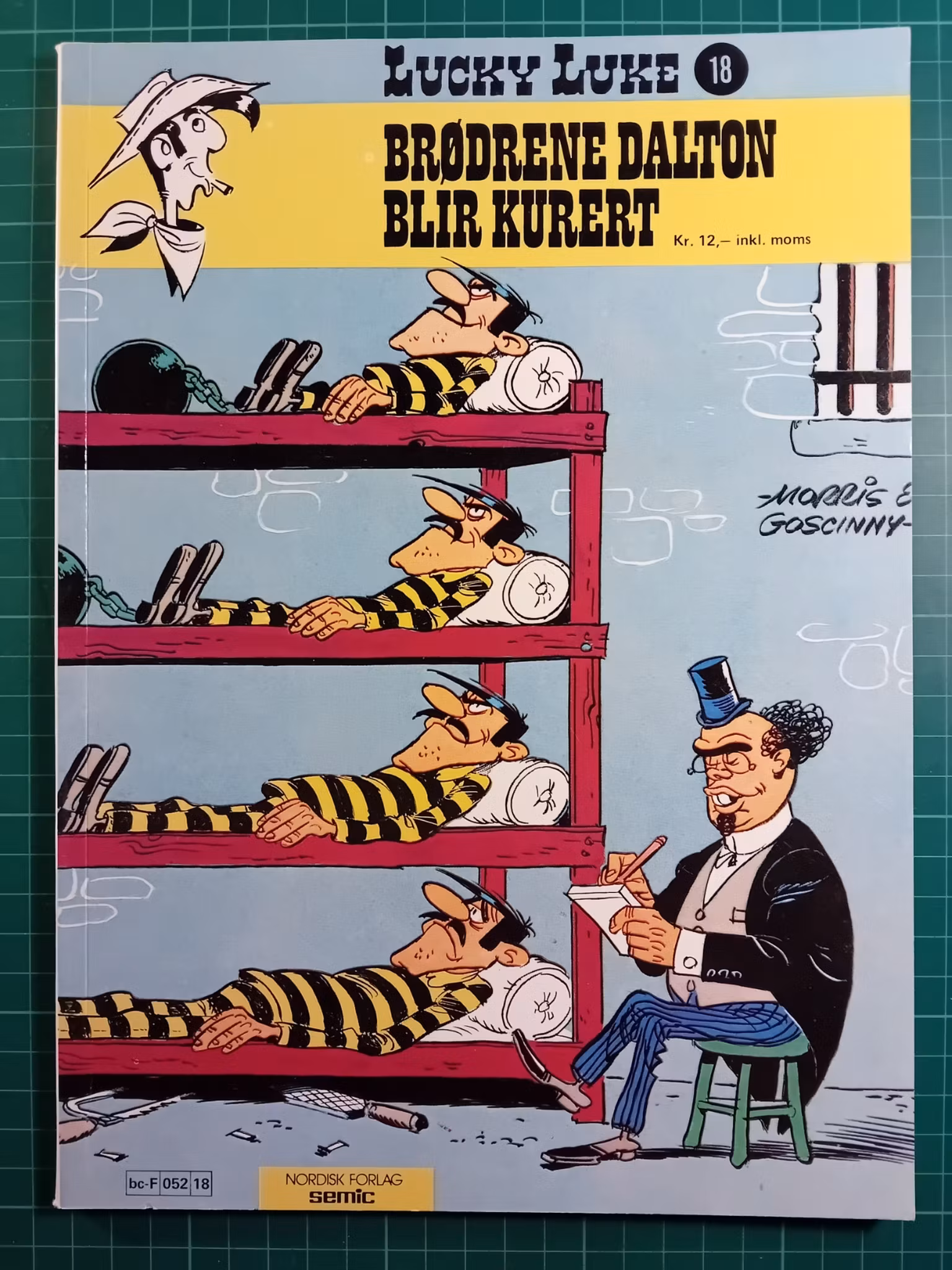 Lucky Luke 18 Brødrene Dalton blir kurert