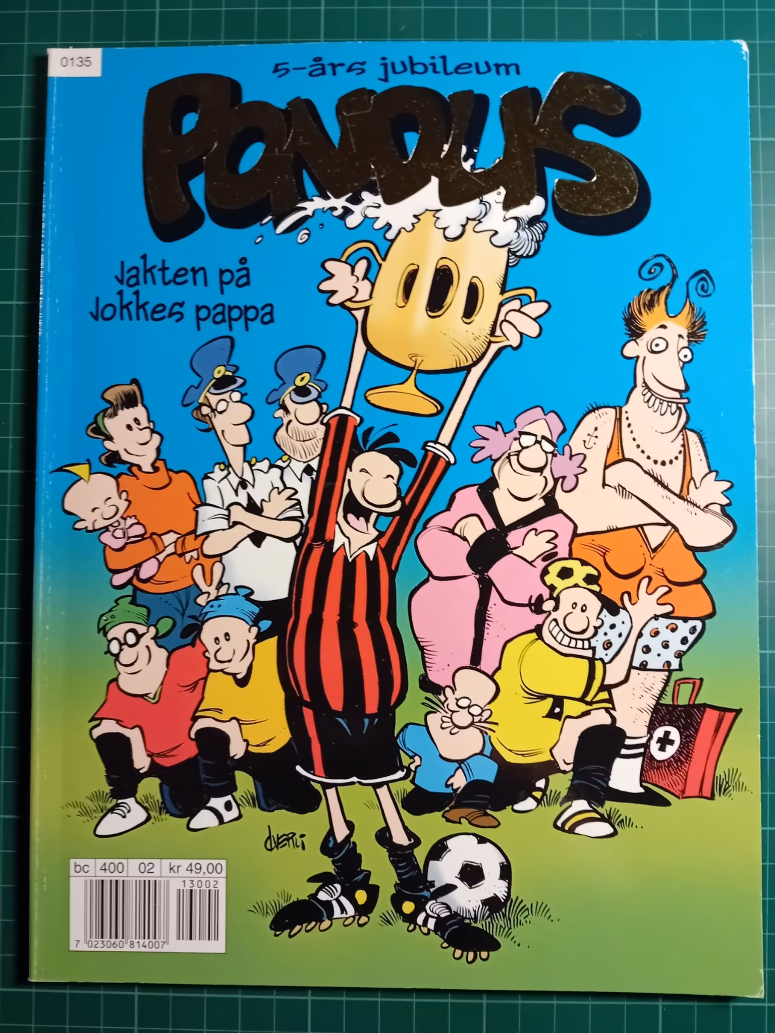 Pondus album Jakten på Jokkes pappa