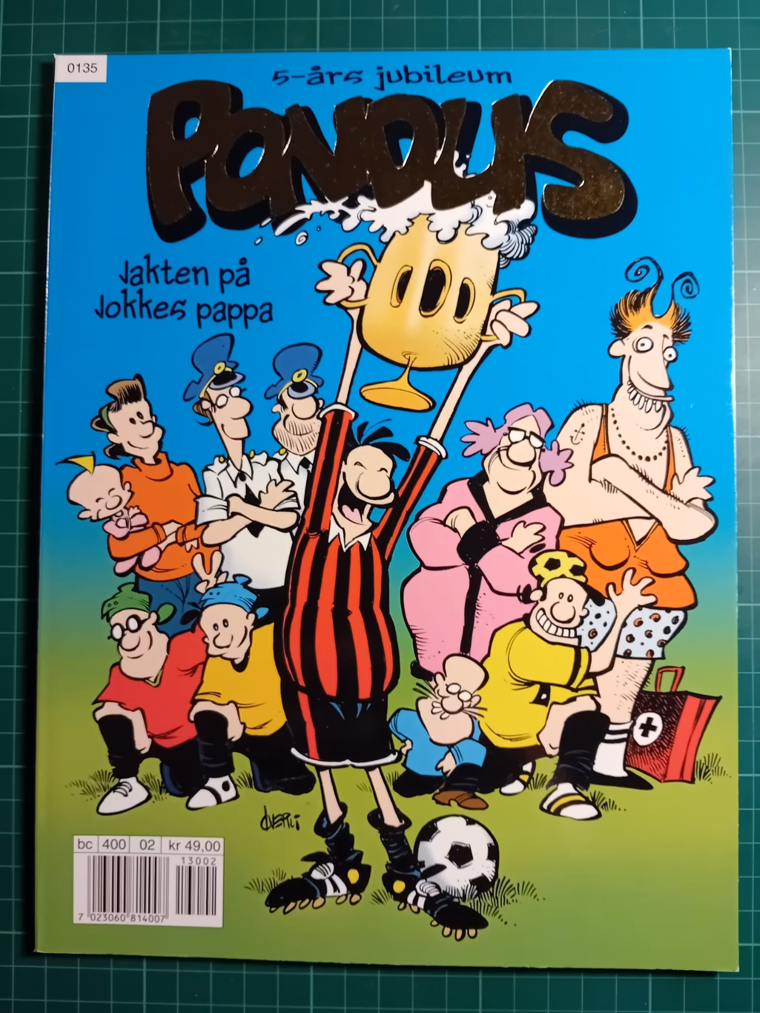 Pondus album Jakten på Jokkes pappa