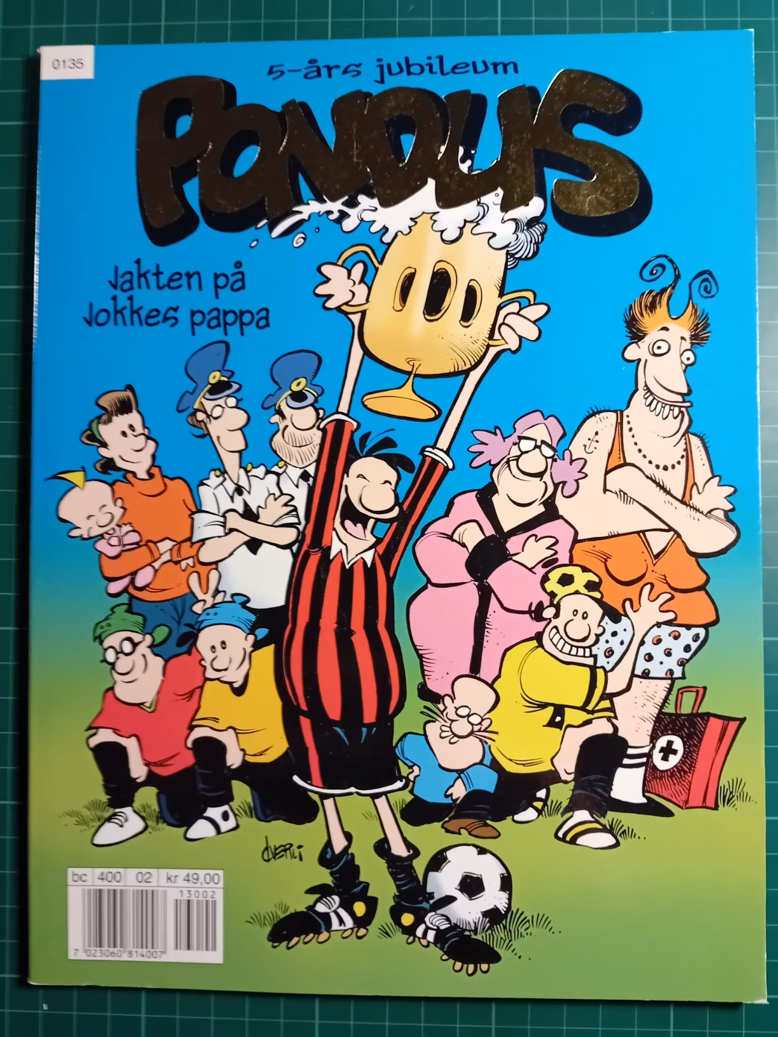 Pondus album Jakten på Jokkes pappa