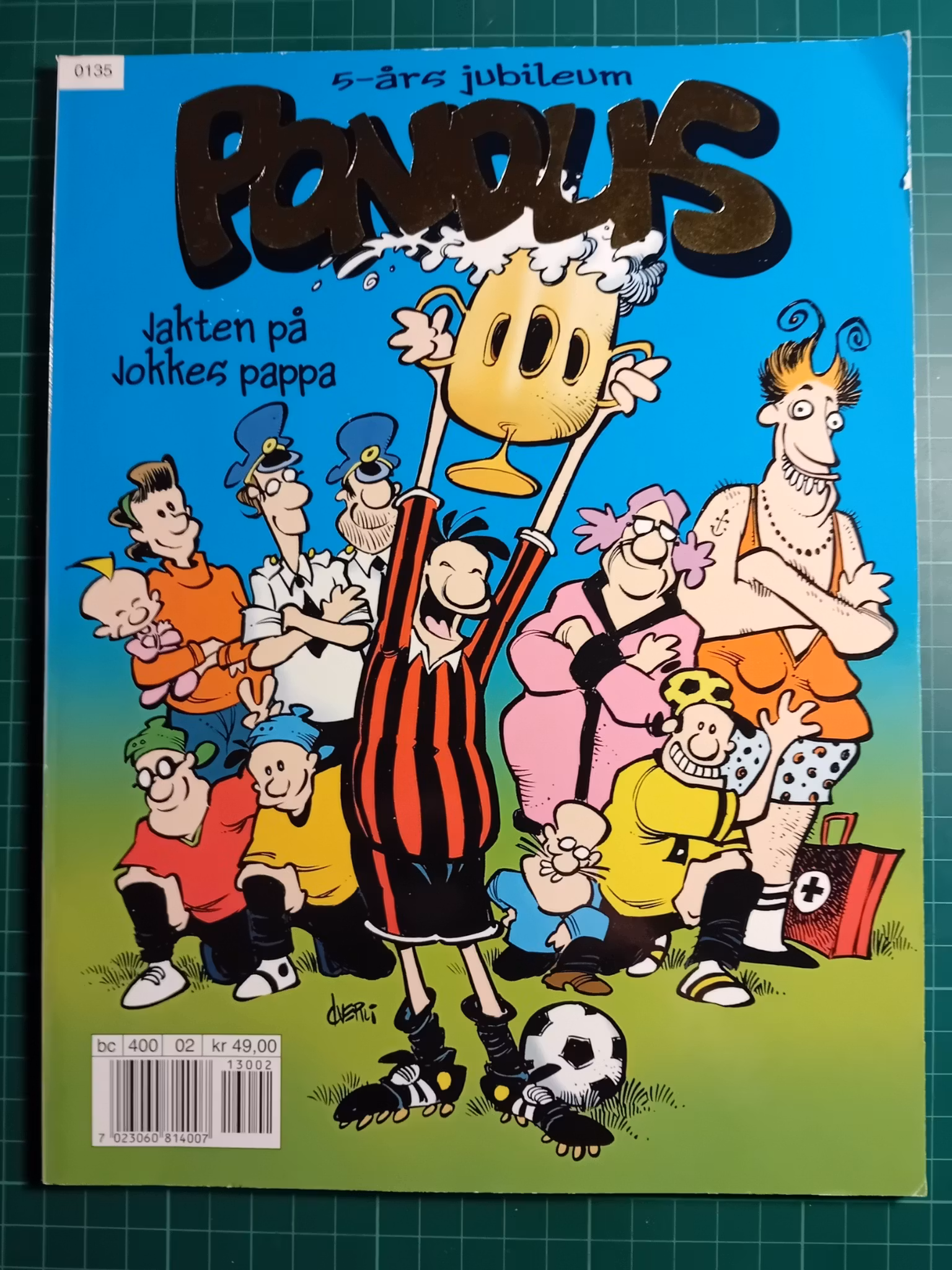 Pondus album Jakten på Jokkes pappa