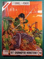 Modesty Blaise 10 Det grønnøyde monsteret
