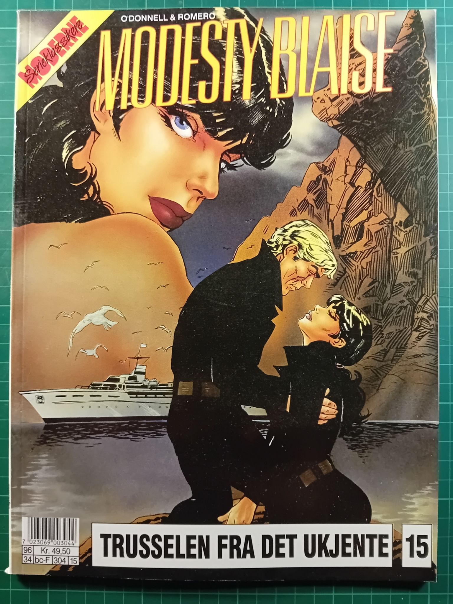 Modesty Blaise 15 Trusselen fra det ukjente