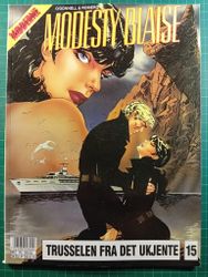 Modesty Blaise 15 Trusselen fra det ukjente