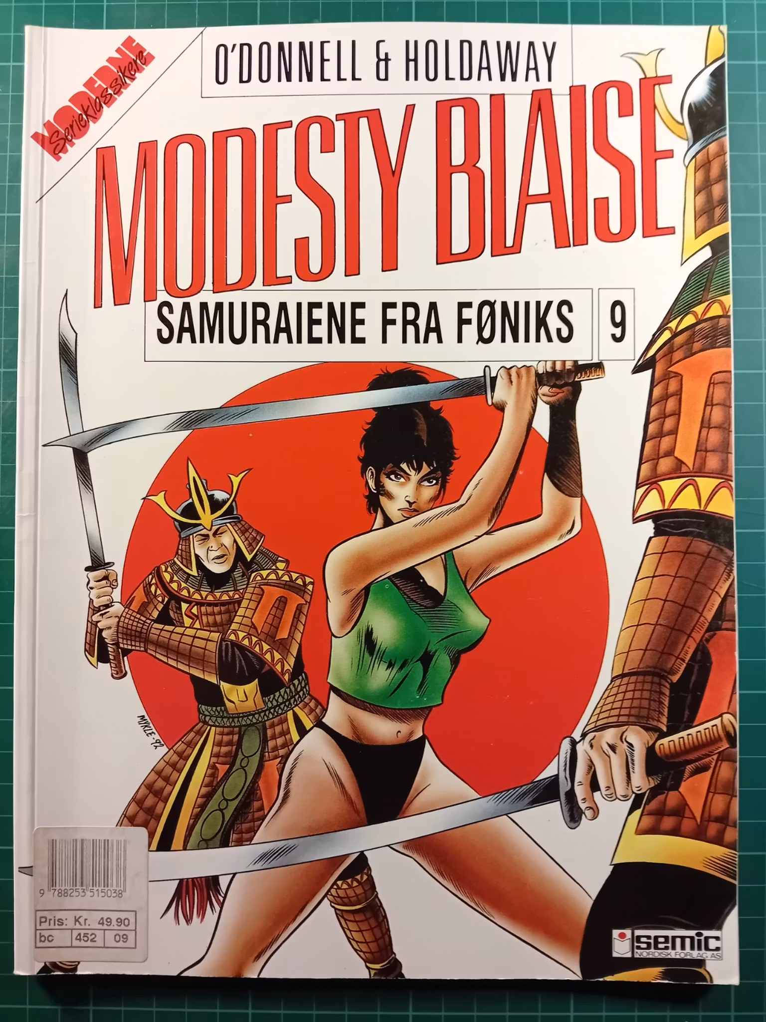 Modesty Blaise 09 Samuraiene fra Føniks
