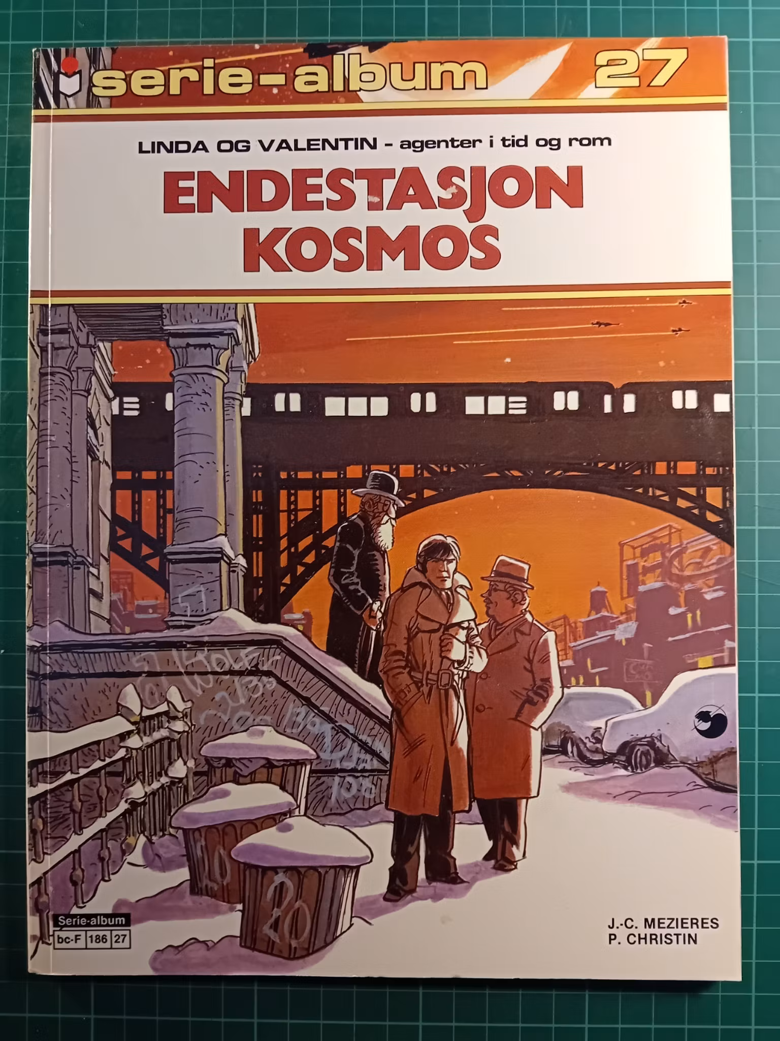 Serie-album 27 Linda og Valentin : Endestasjon kosmos