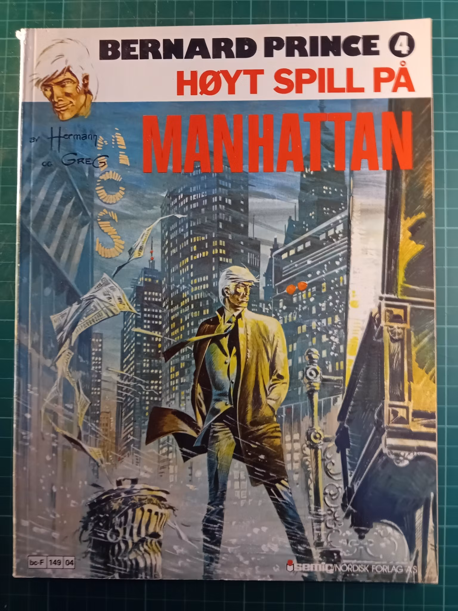 Bernard Prince 4 Høyt spill på Manhattan