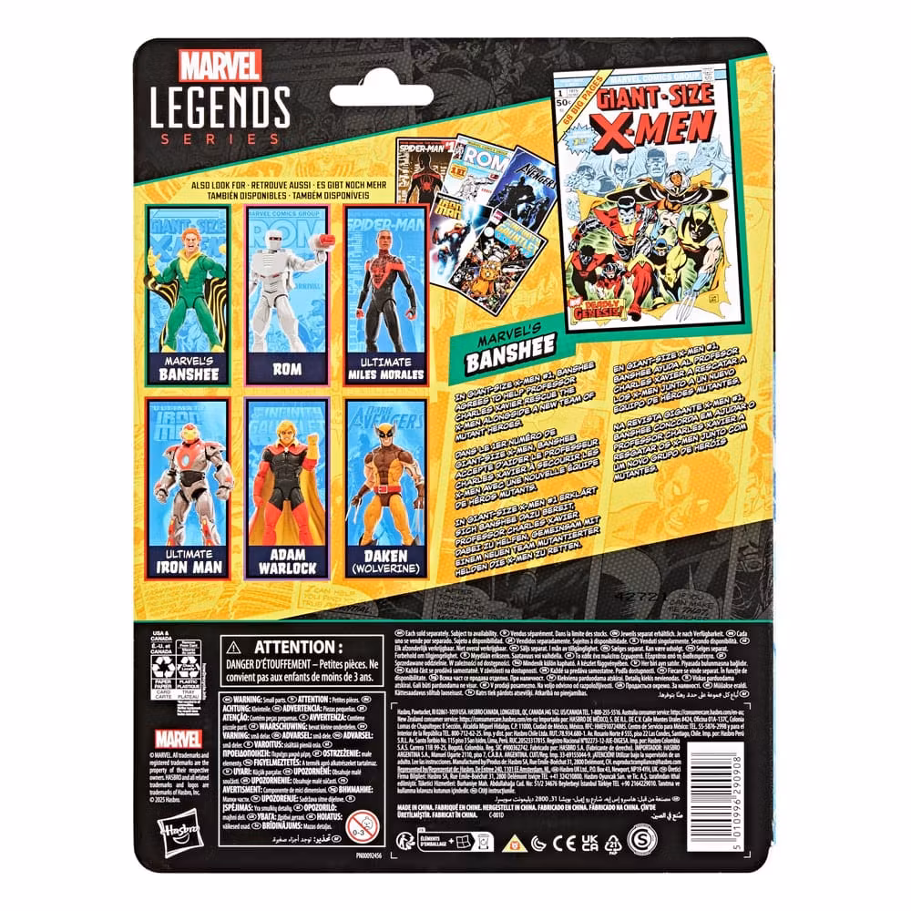 Giant-Size X-Men Marvel Legends Action Figure Marvel's Banshee 15 cm (Skadet bakplate)