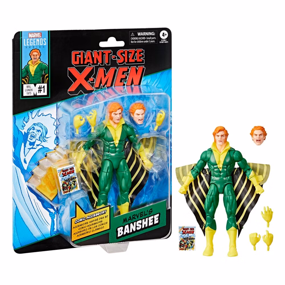 Giant-Size X-Men Marvel Legends Action Figure Marvel's Banshee 15 cm (Skadet bakplate)
