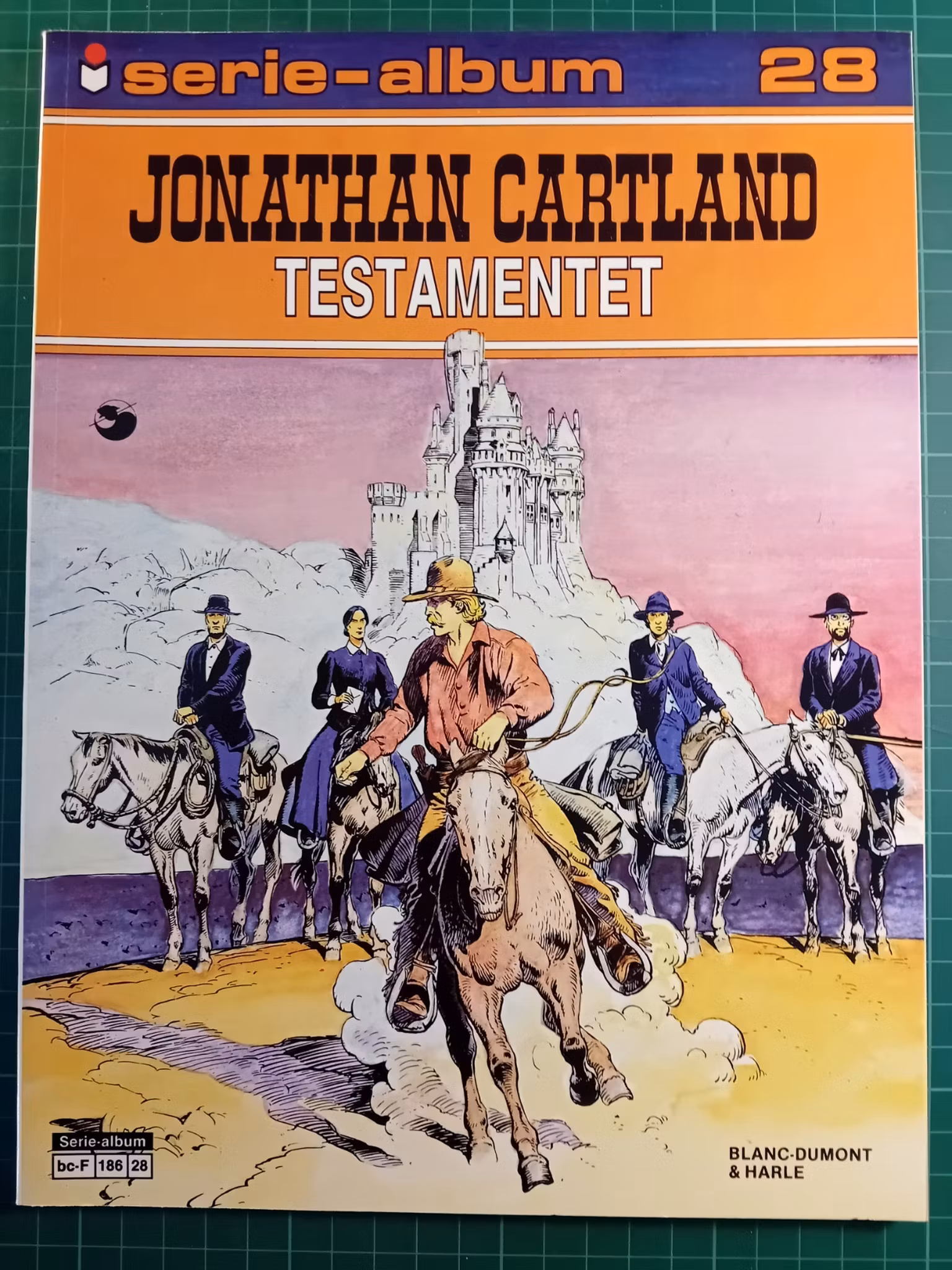 Serie-album 28 Jonathan Cartland testamentet