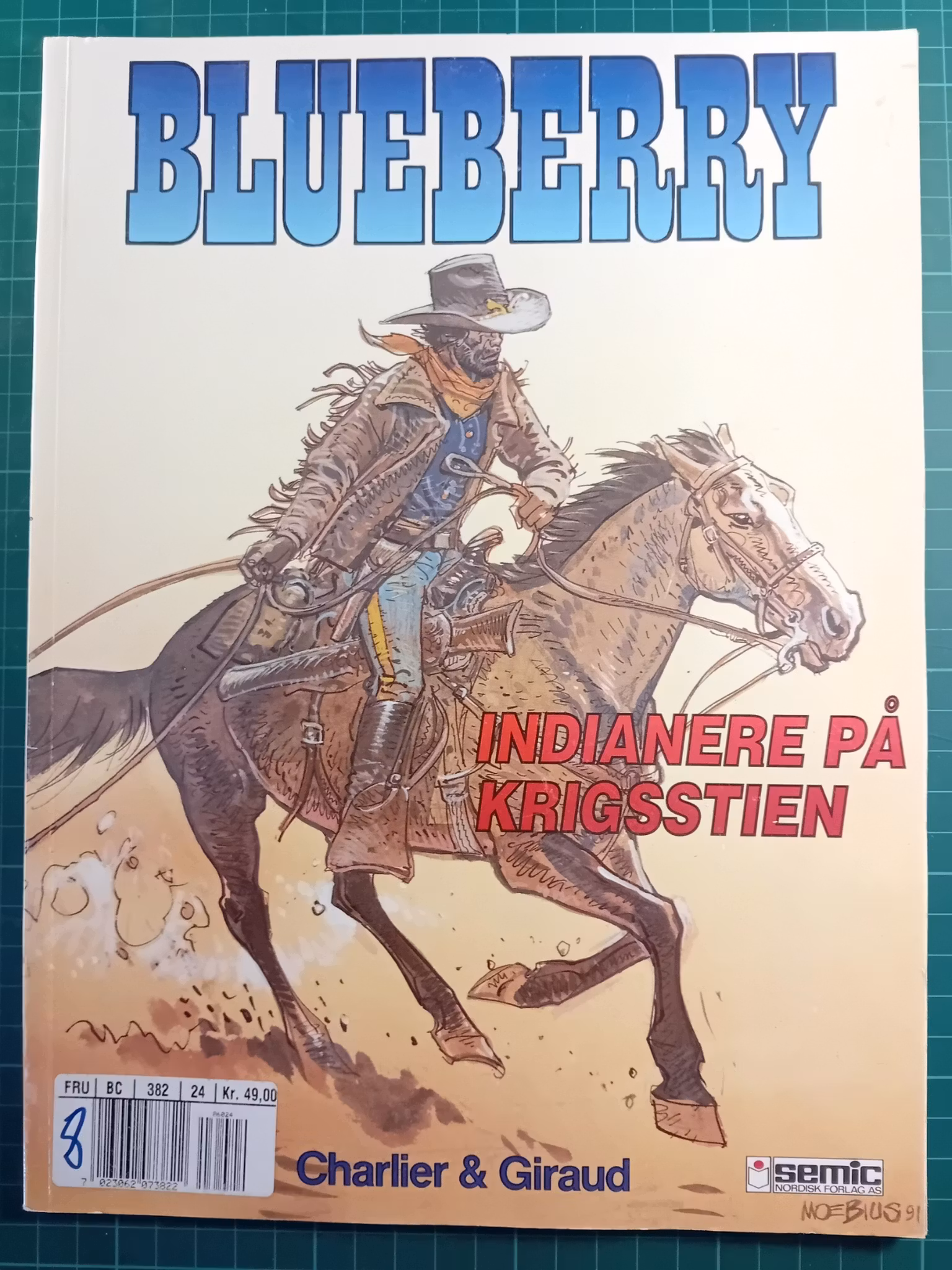 Blueberry 09 Indianere på krigsstien