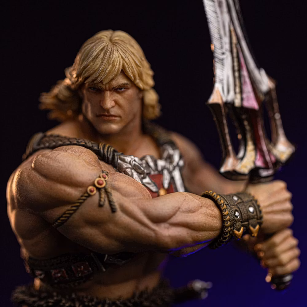 Masters of the Universe Deluxe Art Scale Statue 1/10 He-Man Unleashed 34 cm (totalpris 4.295,-)