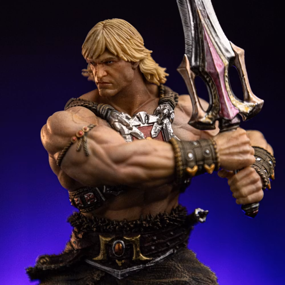 Masters of the Universe Deluxe Art Scale Statue 1/10 He-Man Unleashed 34 cm (totalpris 4.295,-)