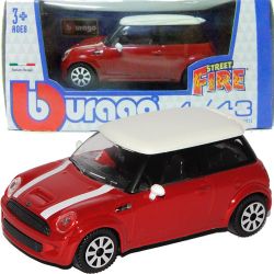 Mini Cooper S 1:43 Rød
