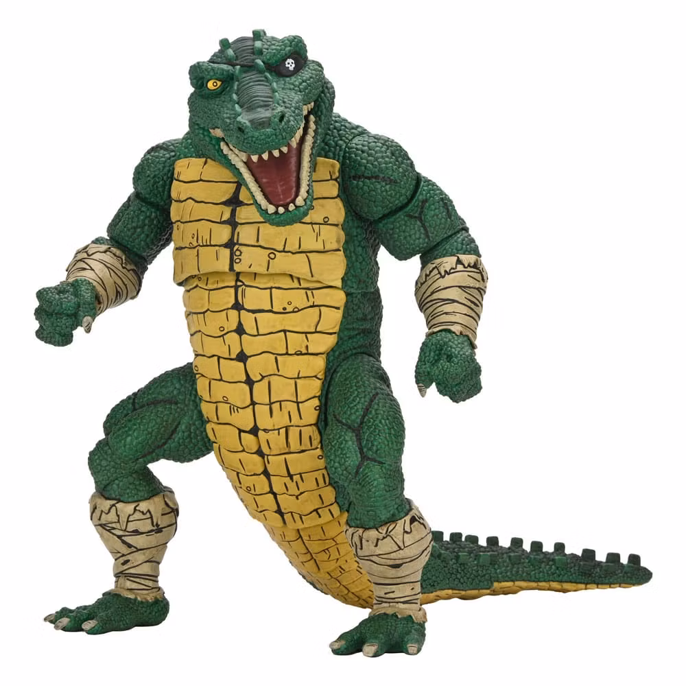TMNT: (Mirage Comics) Action Figure Leatherhead 21 cm (Totalpris 895,-)