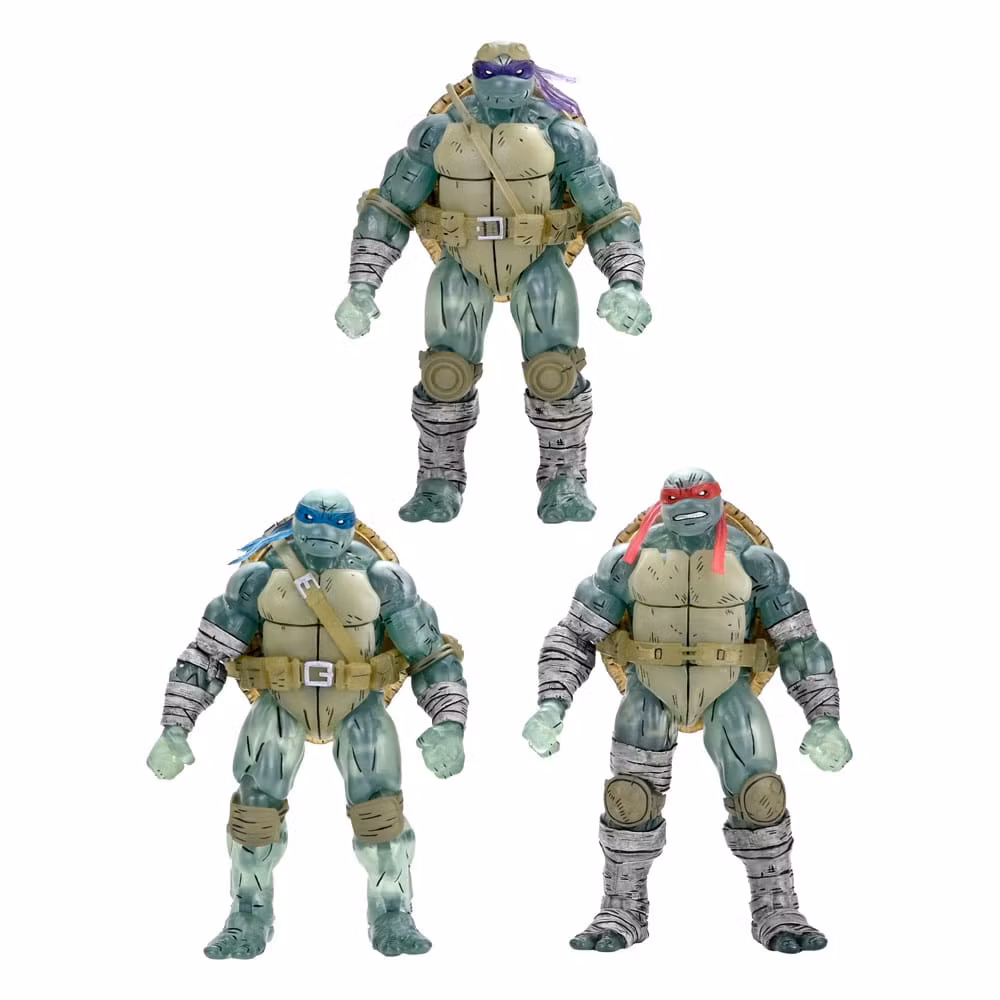 TMNT: (The Last Ronin) Action Figure 3-Pack Ghost Brothers 18 cm (Totalpris 1.595,-)