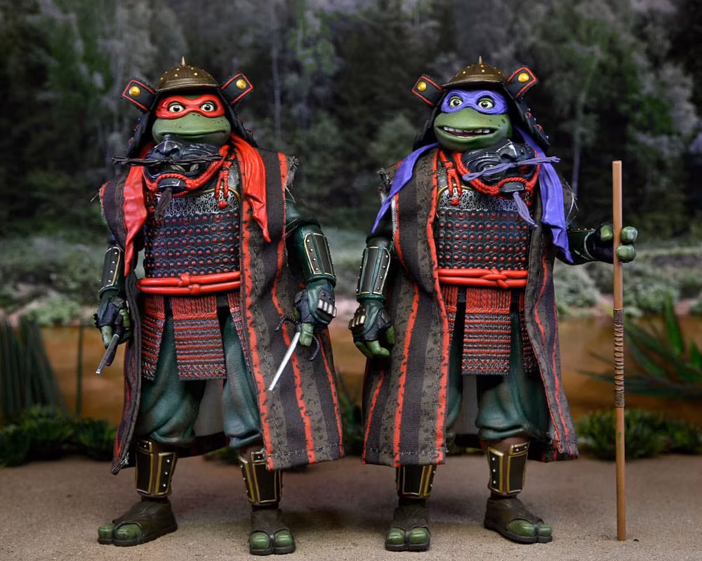 Teenage Mutant Ninja Turtles III Action Figure 2-Pack Donatello & Raphael 18 cm (Totalpris 1.295,-)