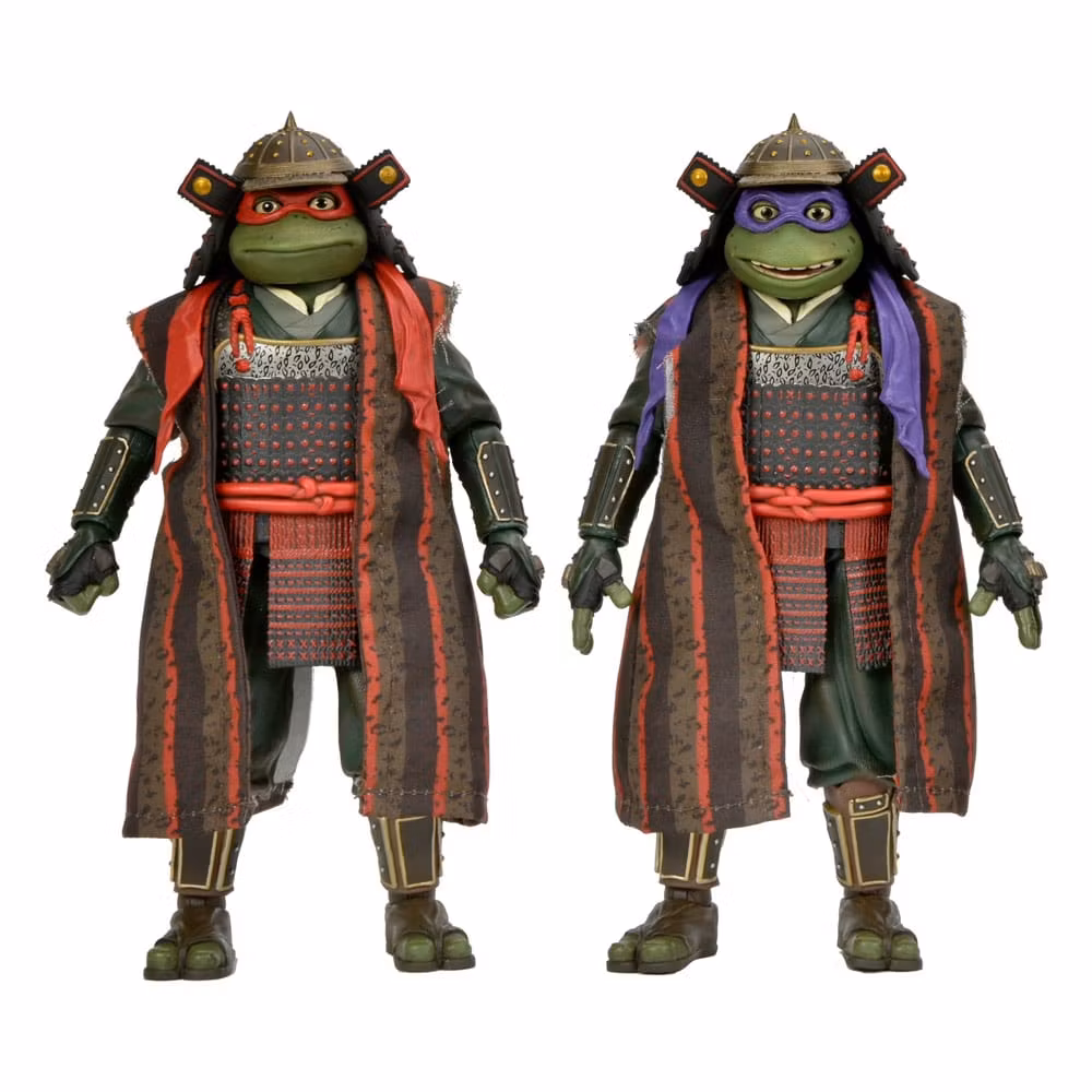 Teenage Mutant Ninja Turtles III Action Figure 2-Pack Donatello & Raphael 18 cm (Totalpris 1.295,-)