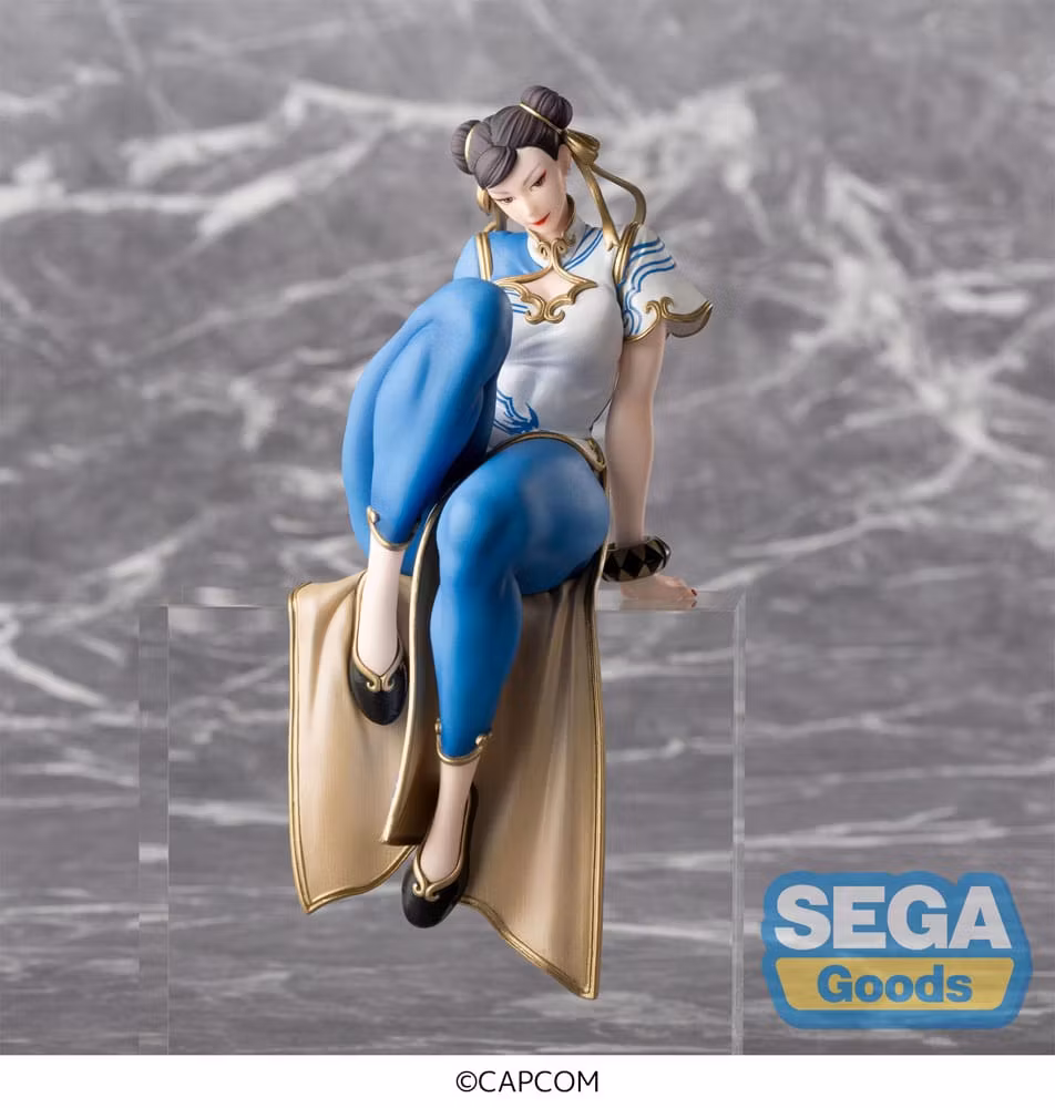 Street Fighter 6 PM Perching PVC Statue Chun-Li 14 cm (Totalpris 319,-)