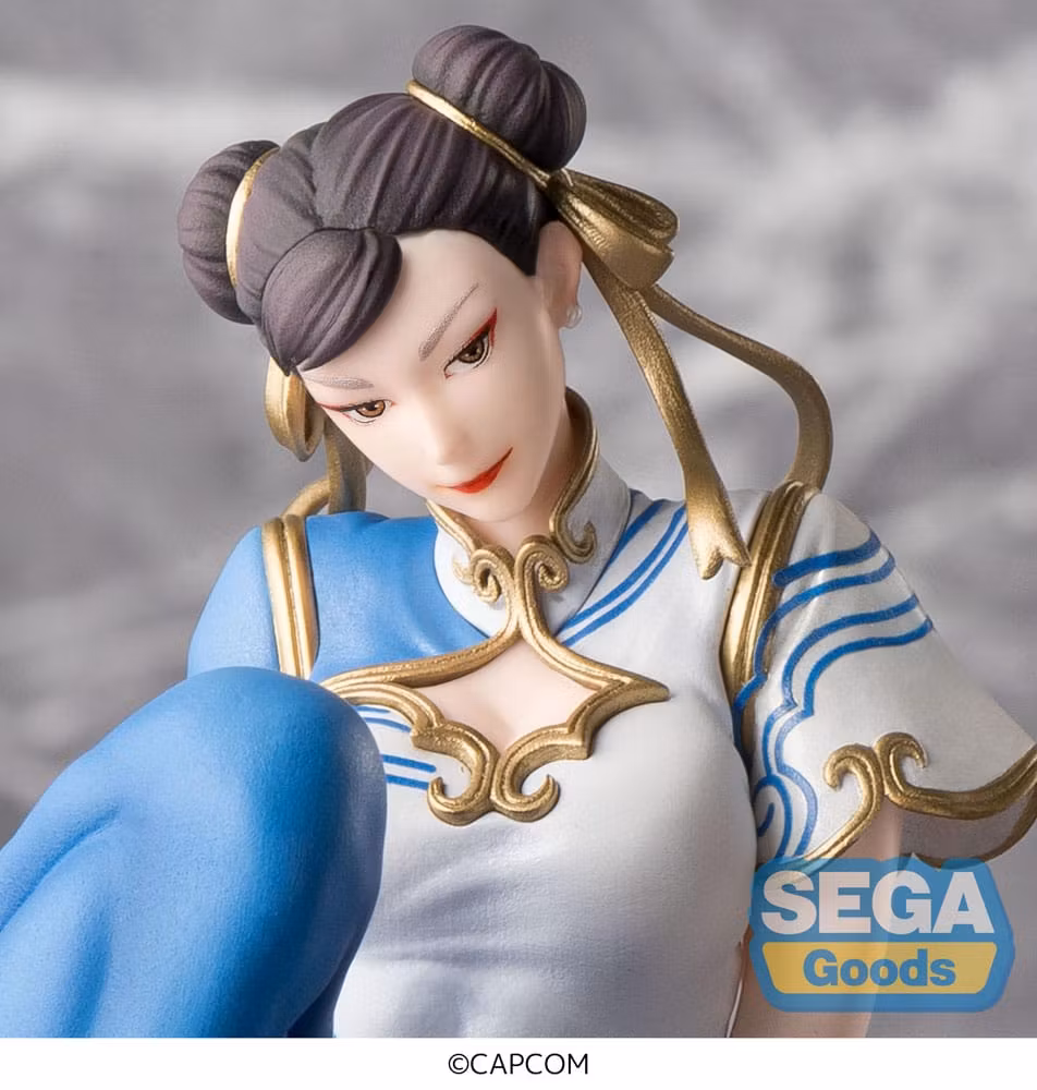 Street Fighter 6 PM Perching PVC Statue Chun-Li 14 cm (Totalpris 319,-)