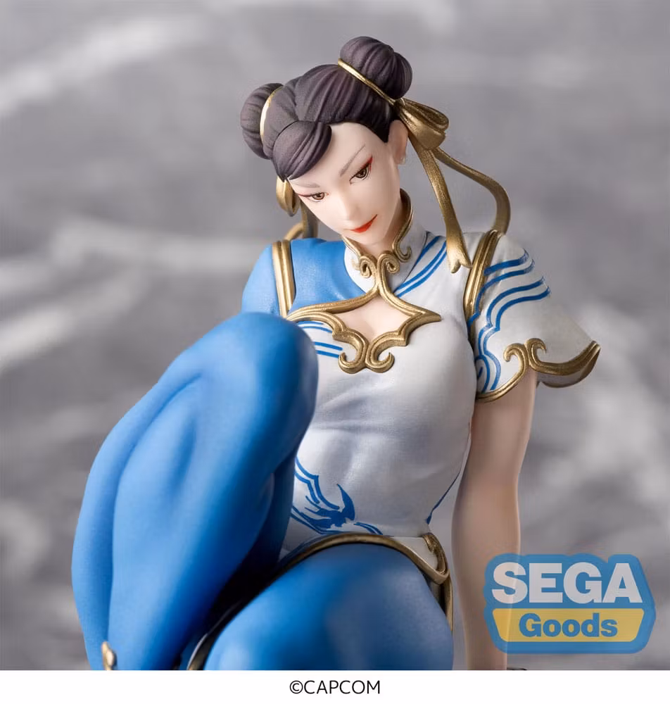 Street Fighter 6 PM Perching PVC Statue Chun-Li 14 cm (Totalpris 319,-)