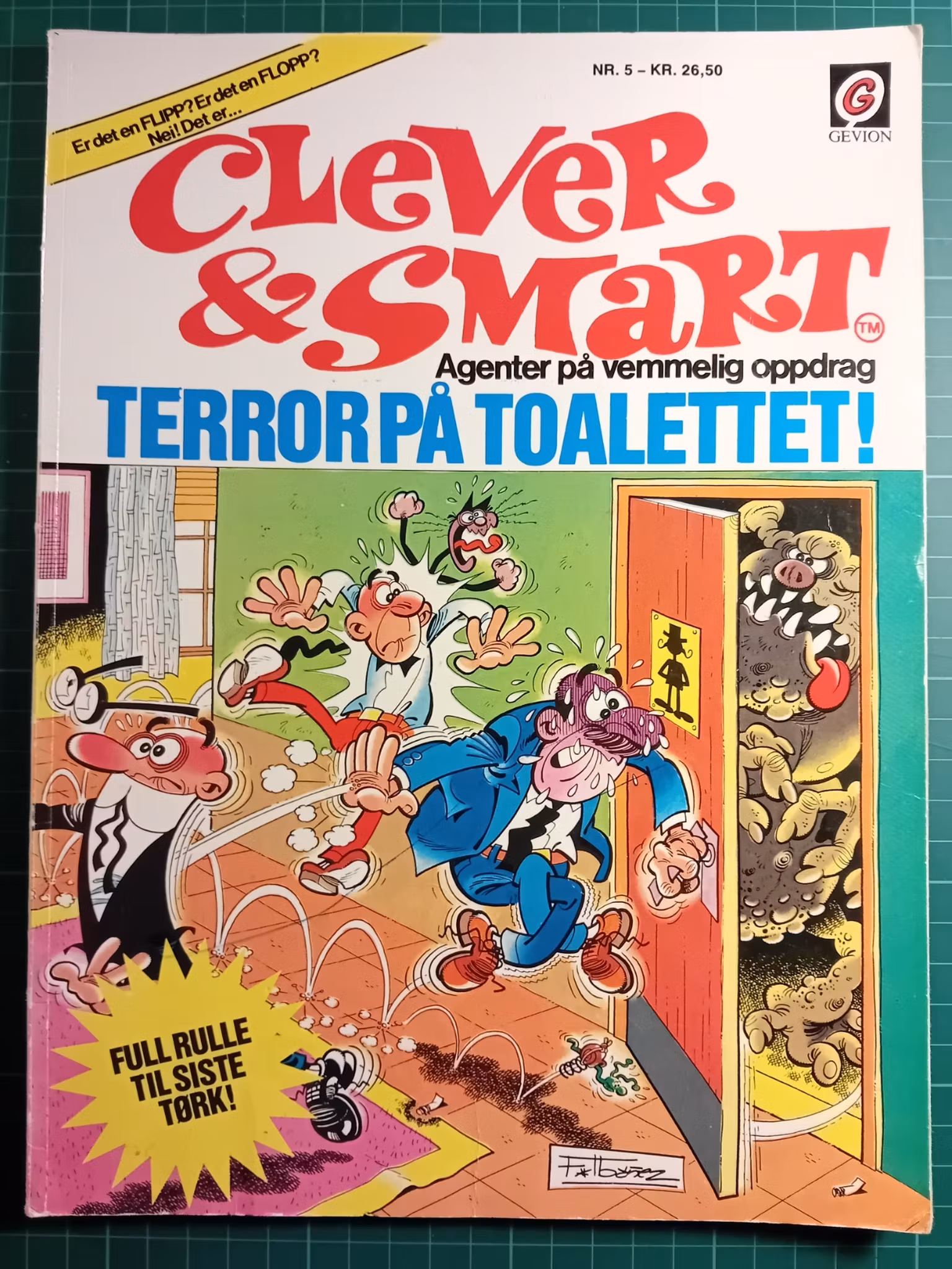 Clever & Smart 05 Terror på toalettet