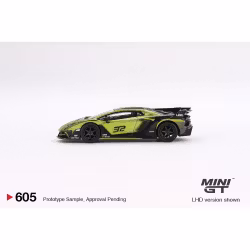 MINI GT 1:64 Lamborghini LB-Silhouette Works Aventador GT EVO Lime.