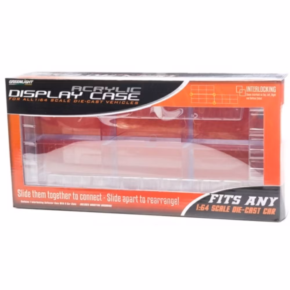 Acryl display modul for 6 biler 1:64