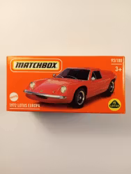 Lotus Europa 1972 Rød