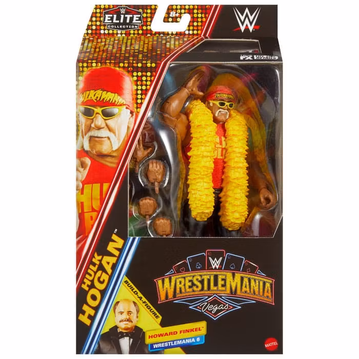 WWE WrestleMania Elite Collection Action Figure Hulk Hogan 15 cm (Totalpris 499,-)