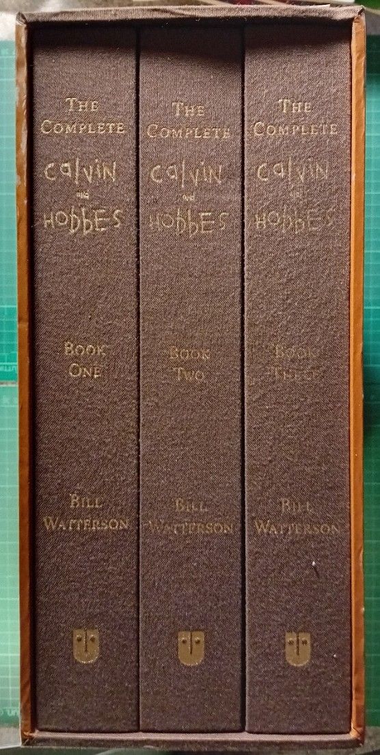 The Complete Calvin and Hobbes by Bill Watterson Hardcover Book (USA) Førsteutgave