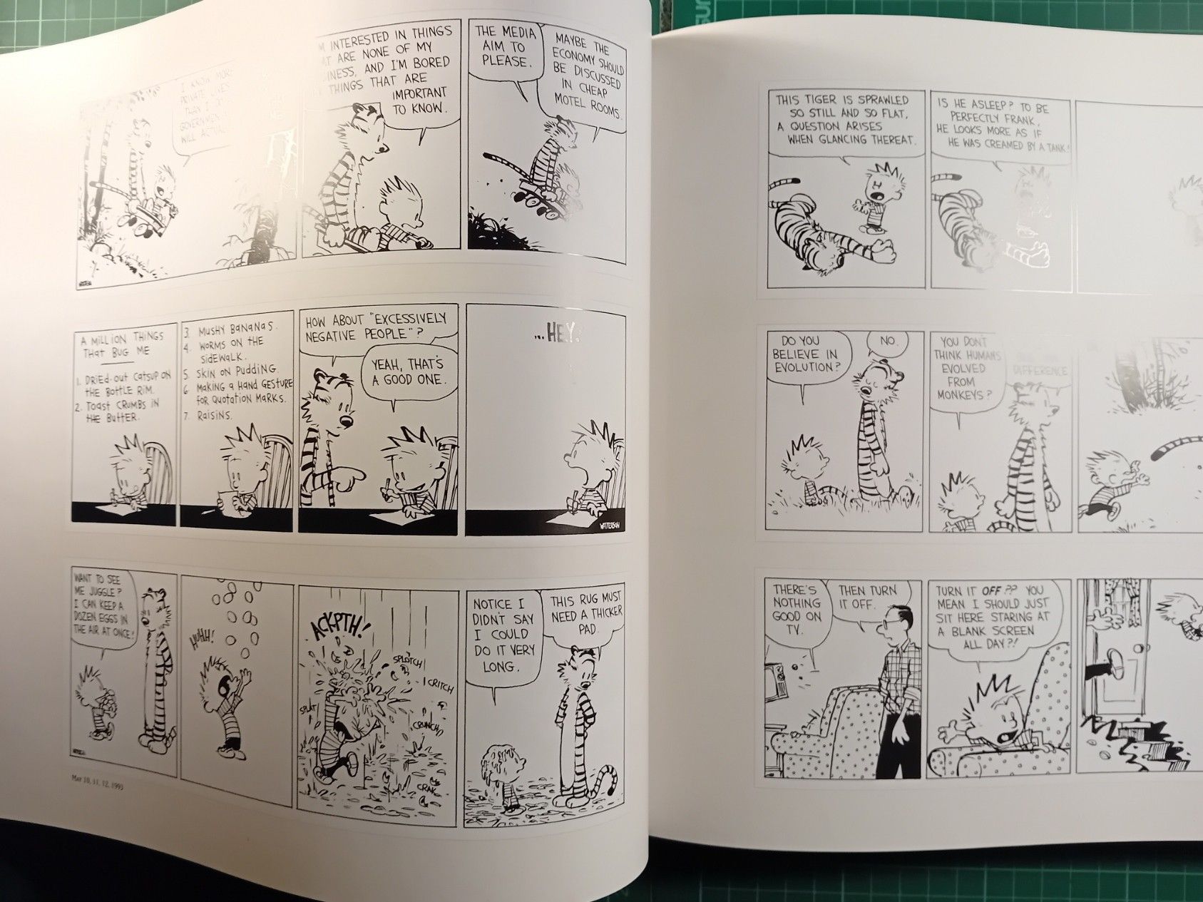 The Complete Calvin and Hobbes by Bill Watterson Hardcover Book (USA) Førsteutgave