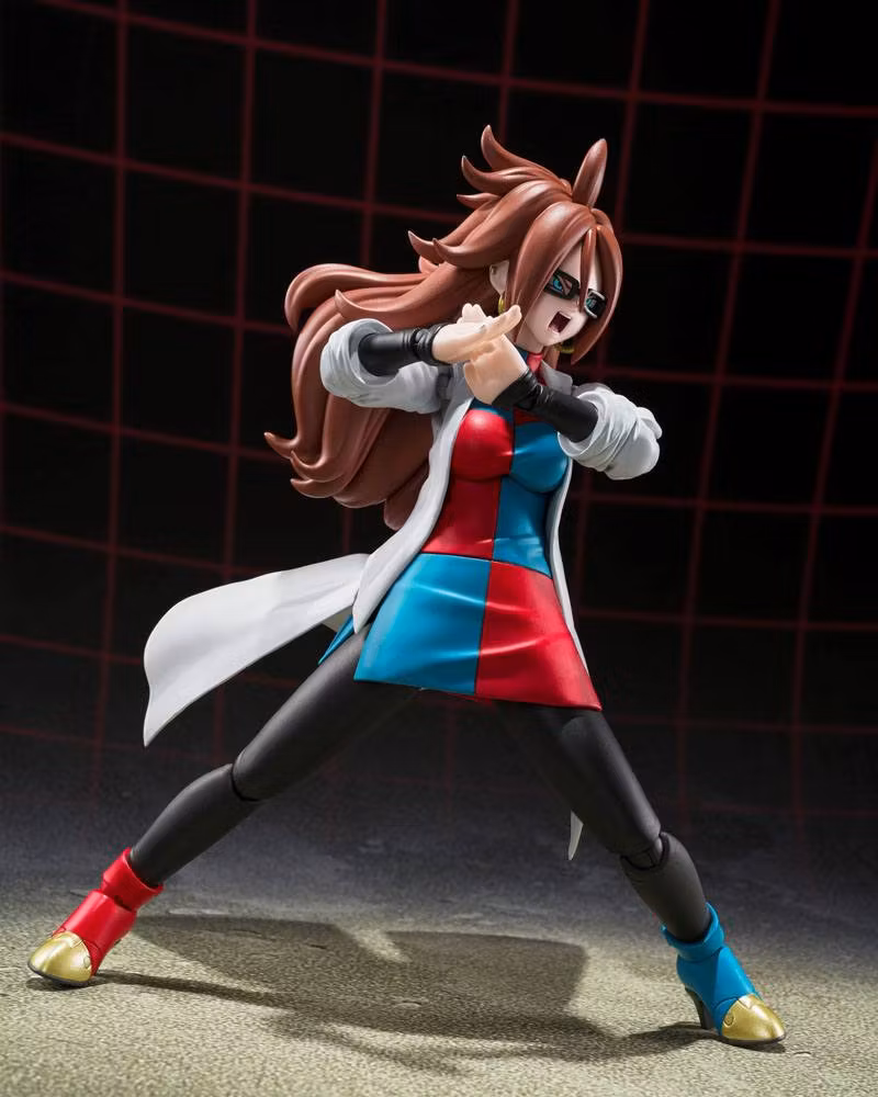 Dragon Ball FighterZ S.H. Figuarts Action Figure Android 21 (Lab Coat) 15 cm