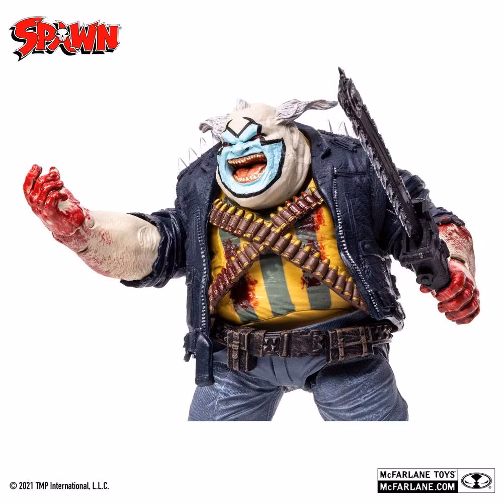 Spawn Action Figure The Clown (Bloody) Deluxe Set 18 cm