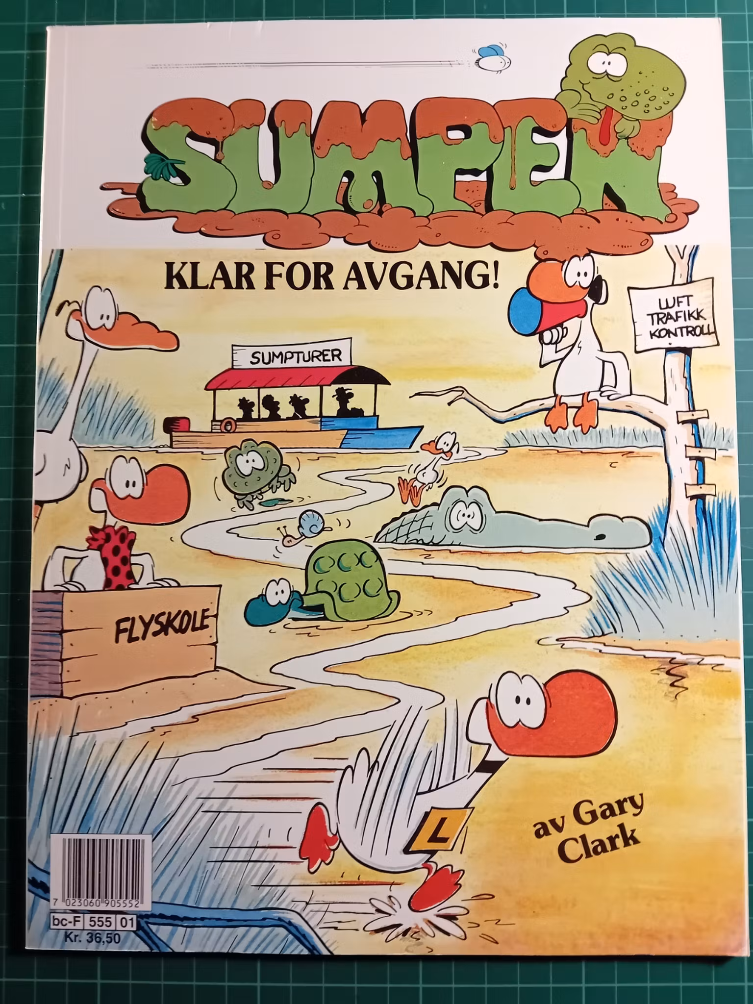 Sumpen klar til avgang