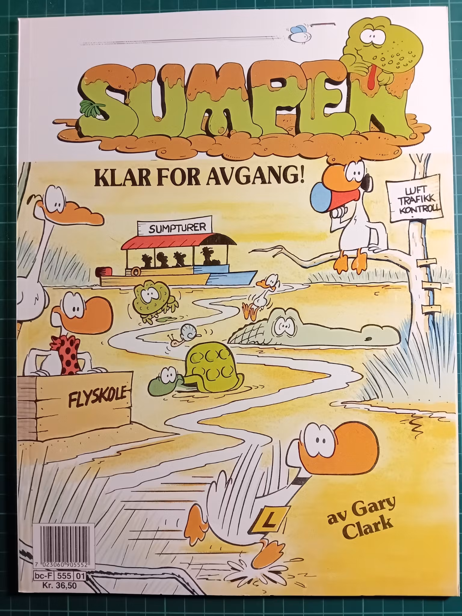 Sumpen klar til avgang