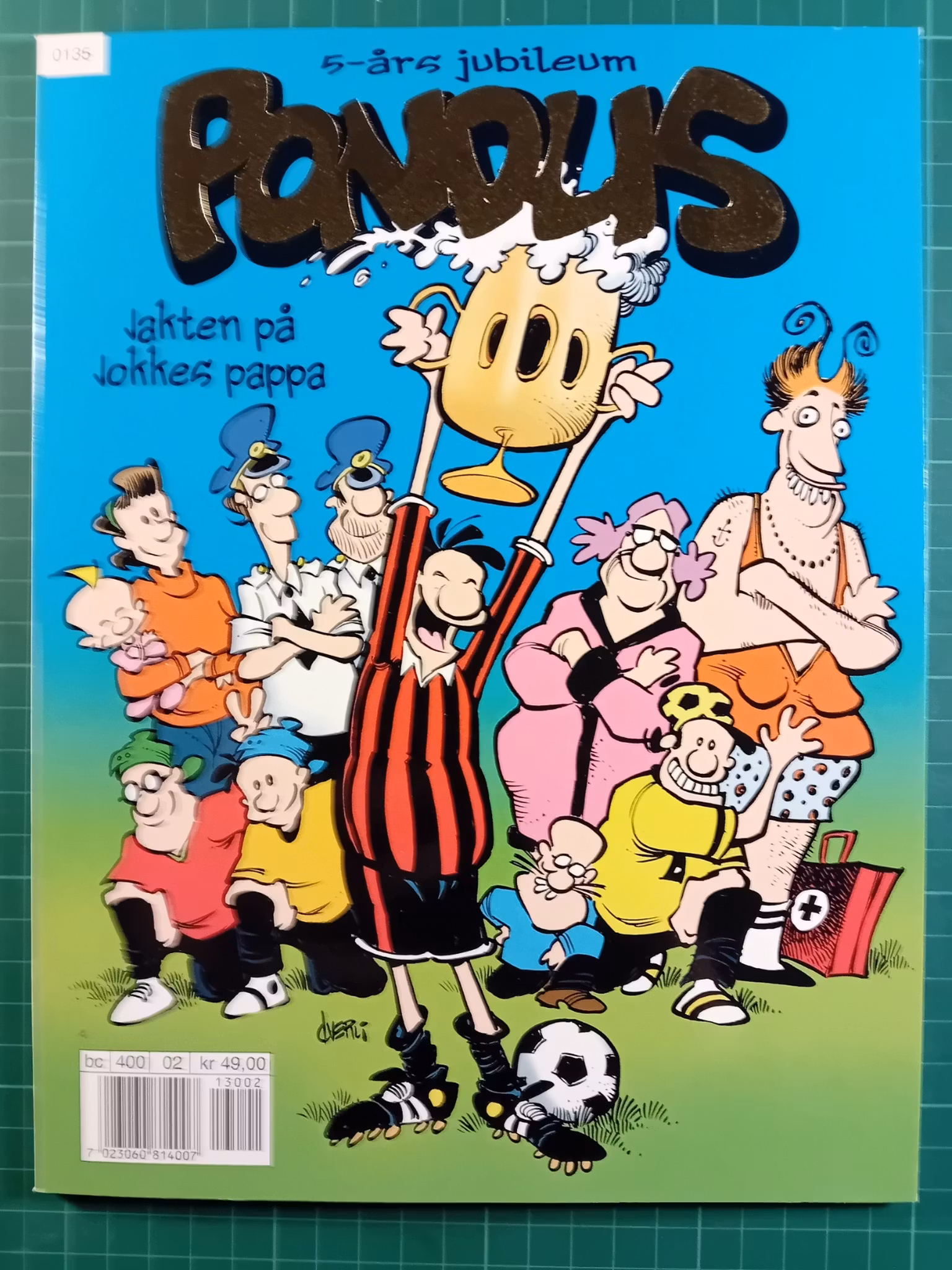 Pondus album Jakten på Jokkes pappa